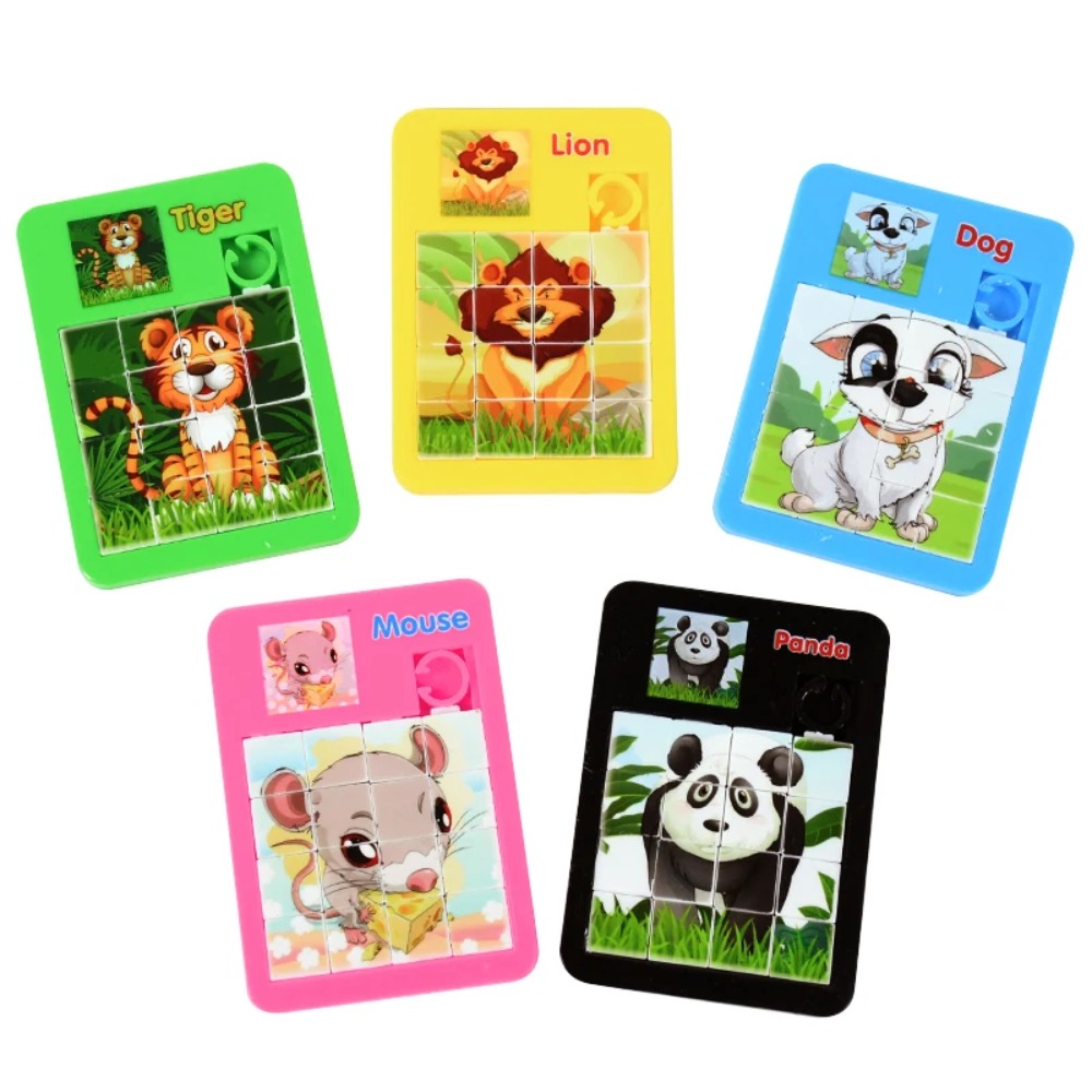 Party Games Easter For Kids - 10-50 قطعة متعة الكرتون بانوراما الحيوان