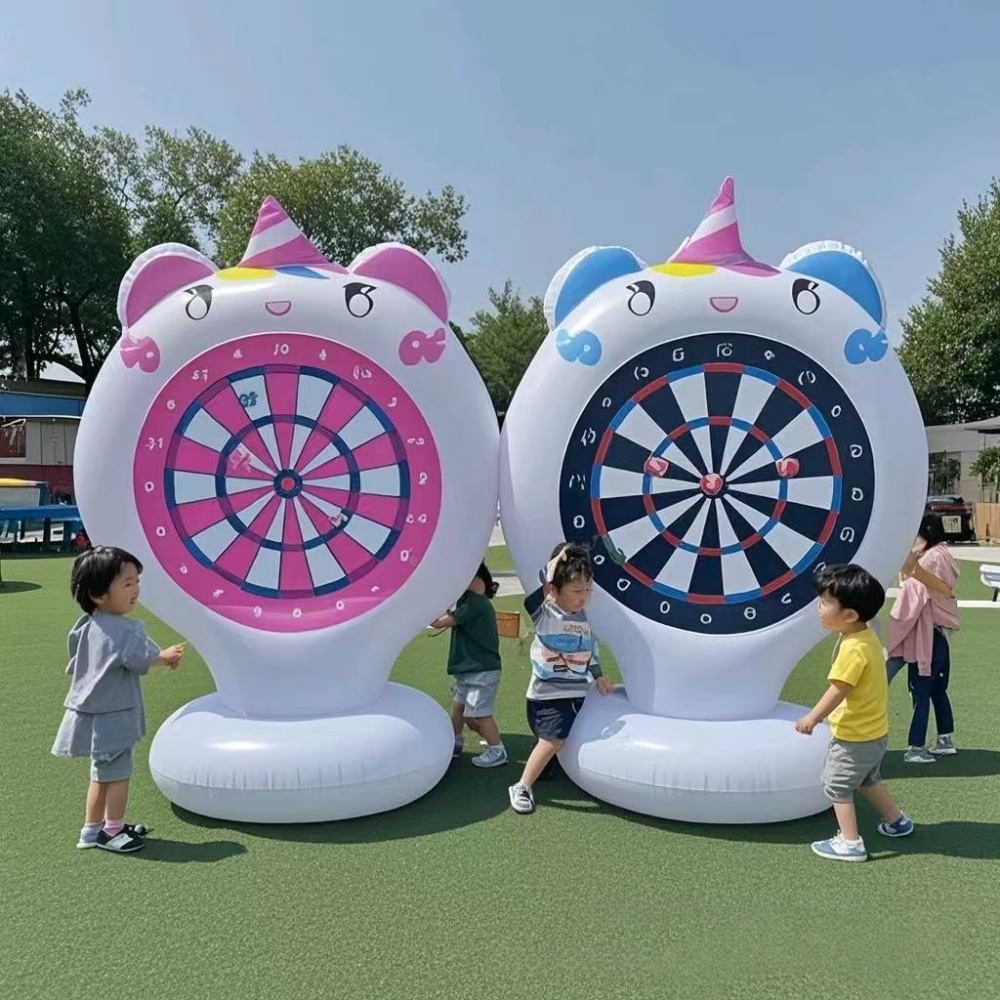 Games Garden Party - نفخ يونيكورن رمي لعبة الهدف لزجة