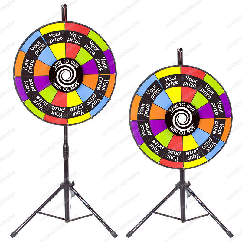Party Games Spin The Wheel - عجلة جائزة ملونة قابلة للمسح الجاف