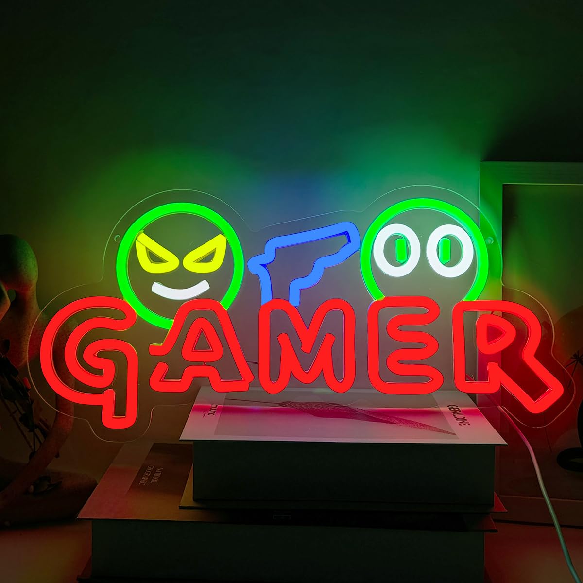 لافتة نيون LED للألعاب قابلة ل - مراجعة Party Games Easter وسعره