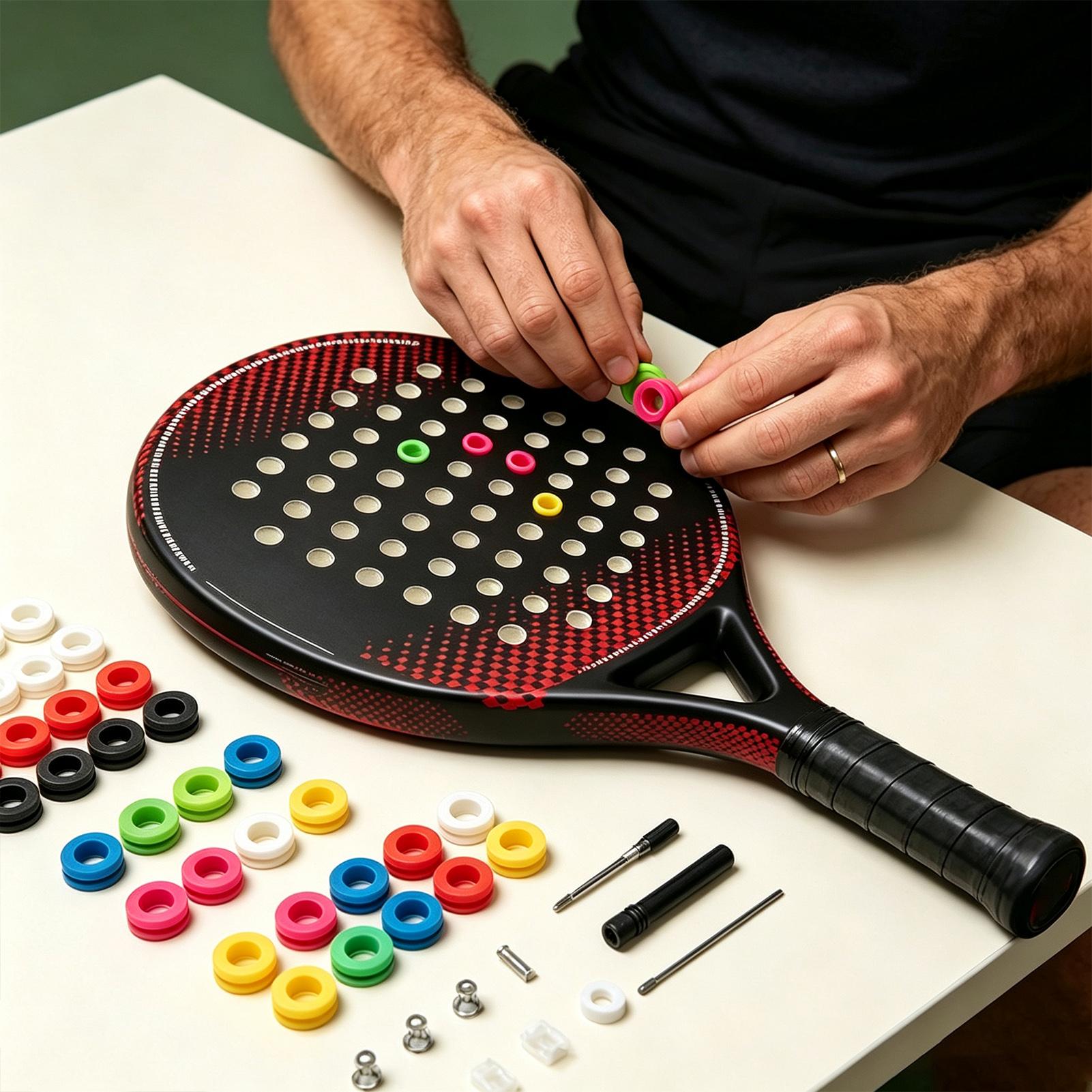 مثبط اهتزازات مضرب التنس 15 قط - مراجعة Badminton Set Garden وسعره