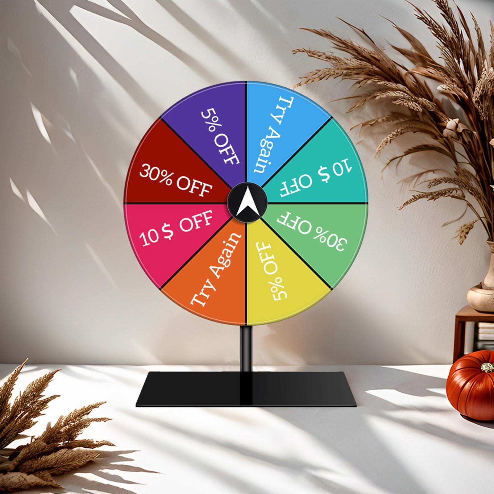 عجلة جوائز قابلة للمسح الجاف،  - مراجعة Party Games Spin The Wheel وسعره