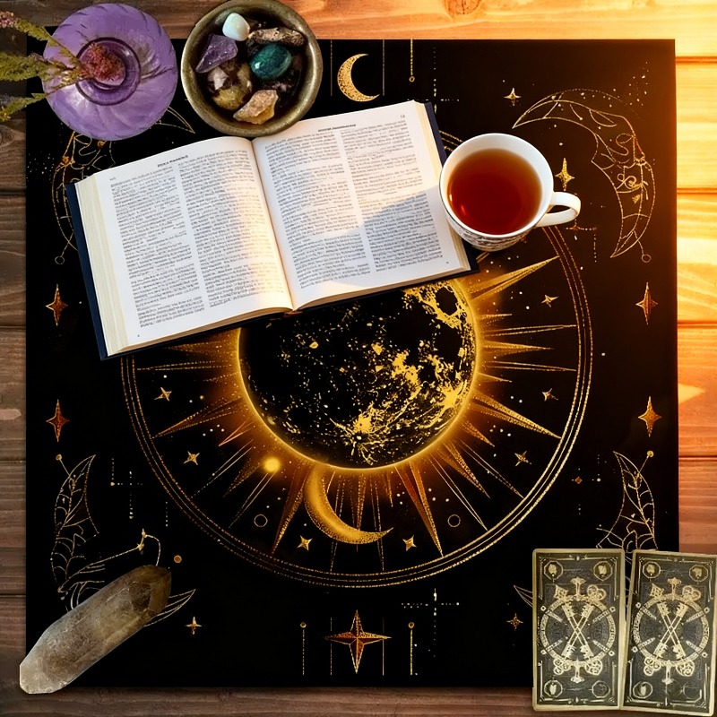 قماش التاروت بنمط الأبراج - قم - مراجعة Zodiac Party Games وسعره