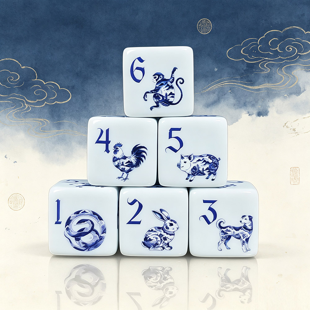12 قطعة من مكعبات الأكريليك ال - مراجعة Zodiac Party Games وسعره