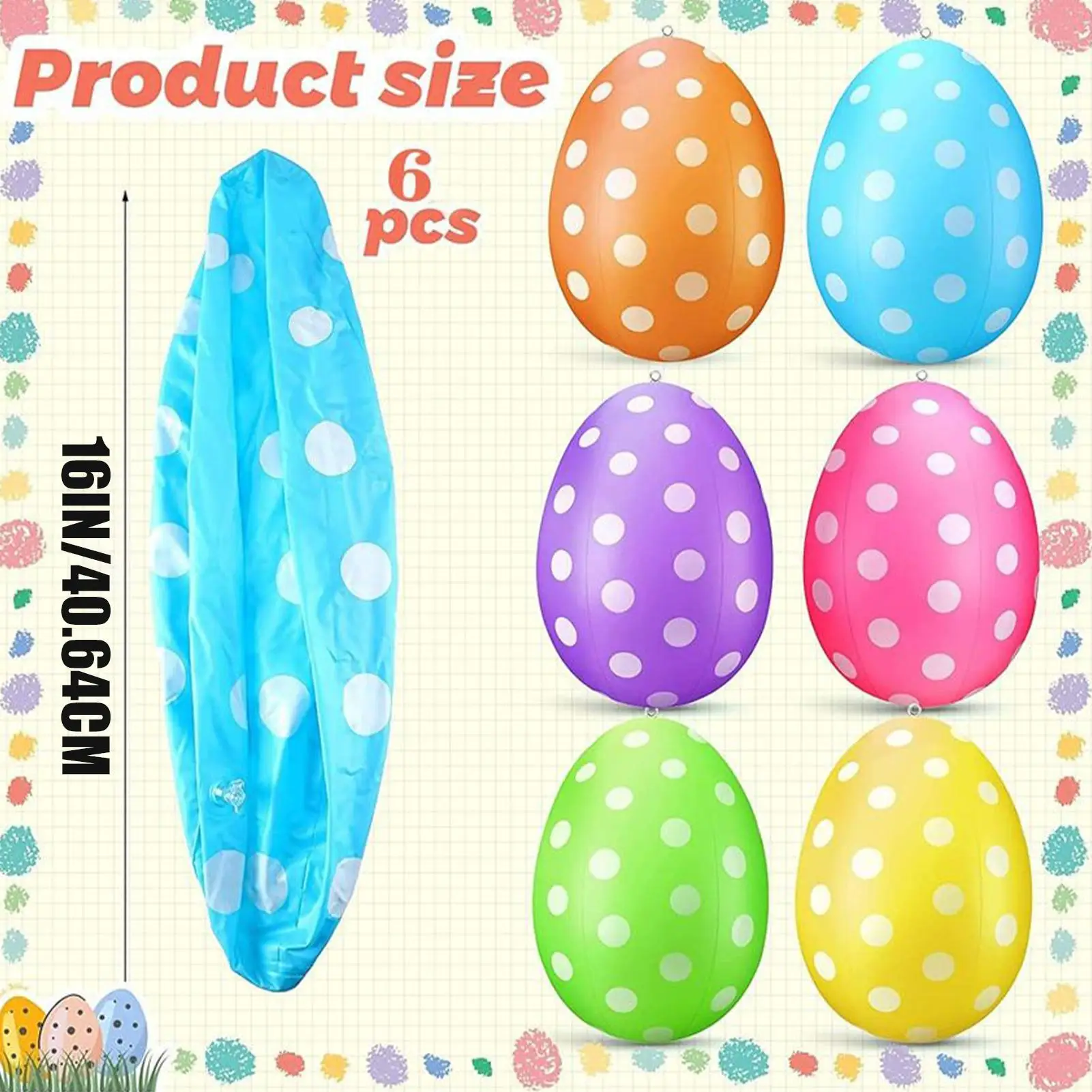 6 قطع من بيض عيد الفصح القابل  - مراجعة Party Games Easter Egg وسعره
