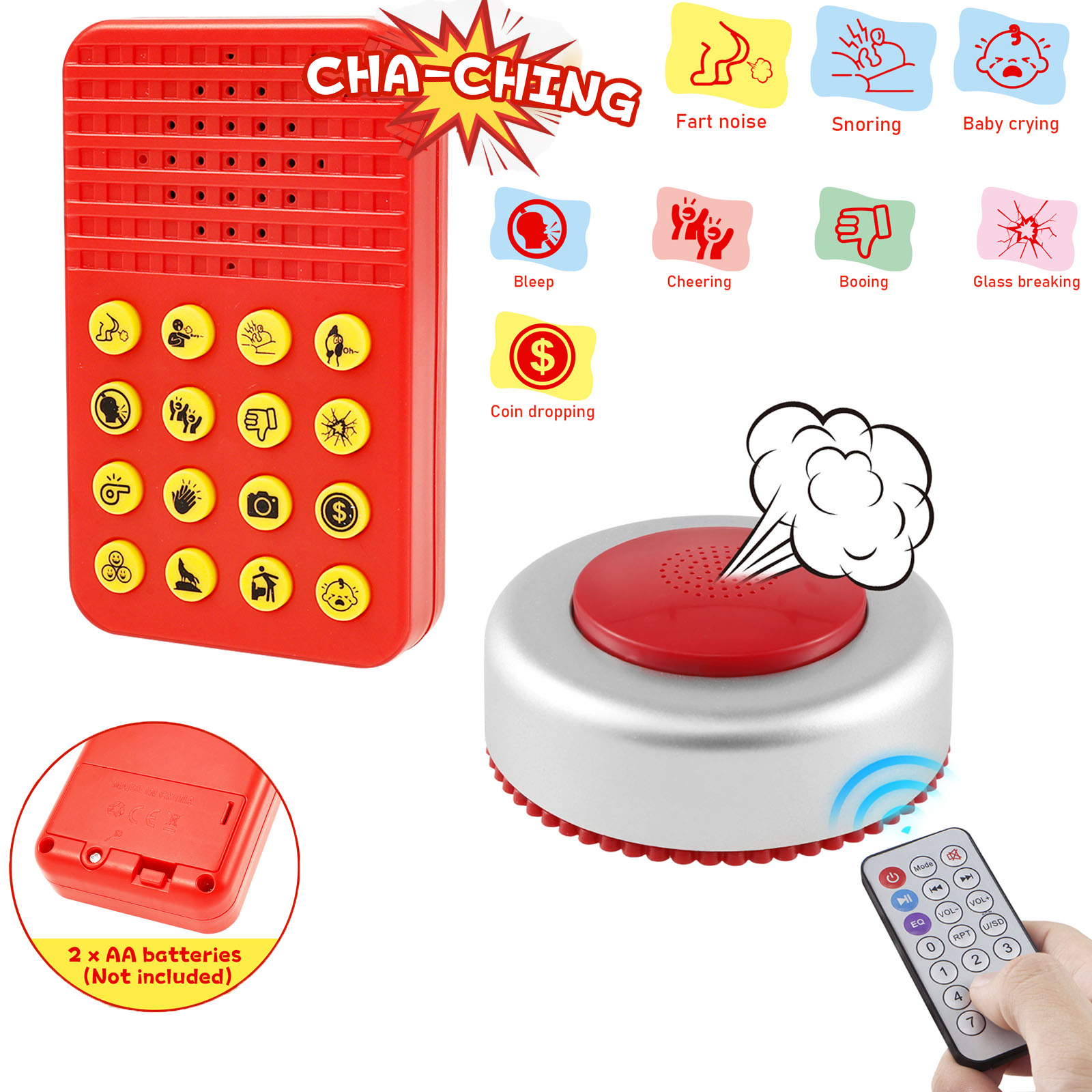 جهاز مؤثرات صوتية مضحكة مع جها - مراجعة Party Games Easter وسعره