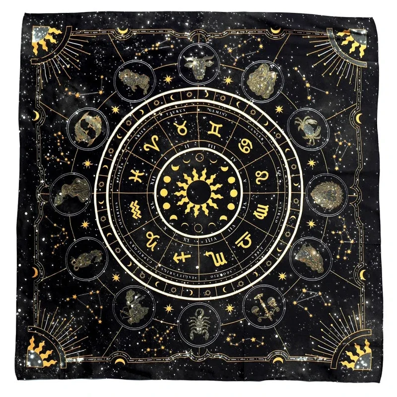 قماش التاروت، قماش مخملي لعجلة - مراجعة Zodiac Party Games وسعره