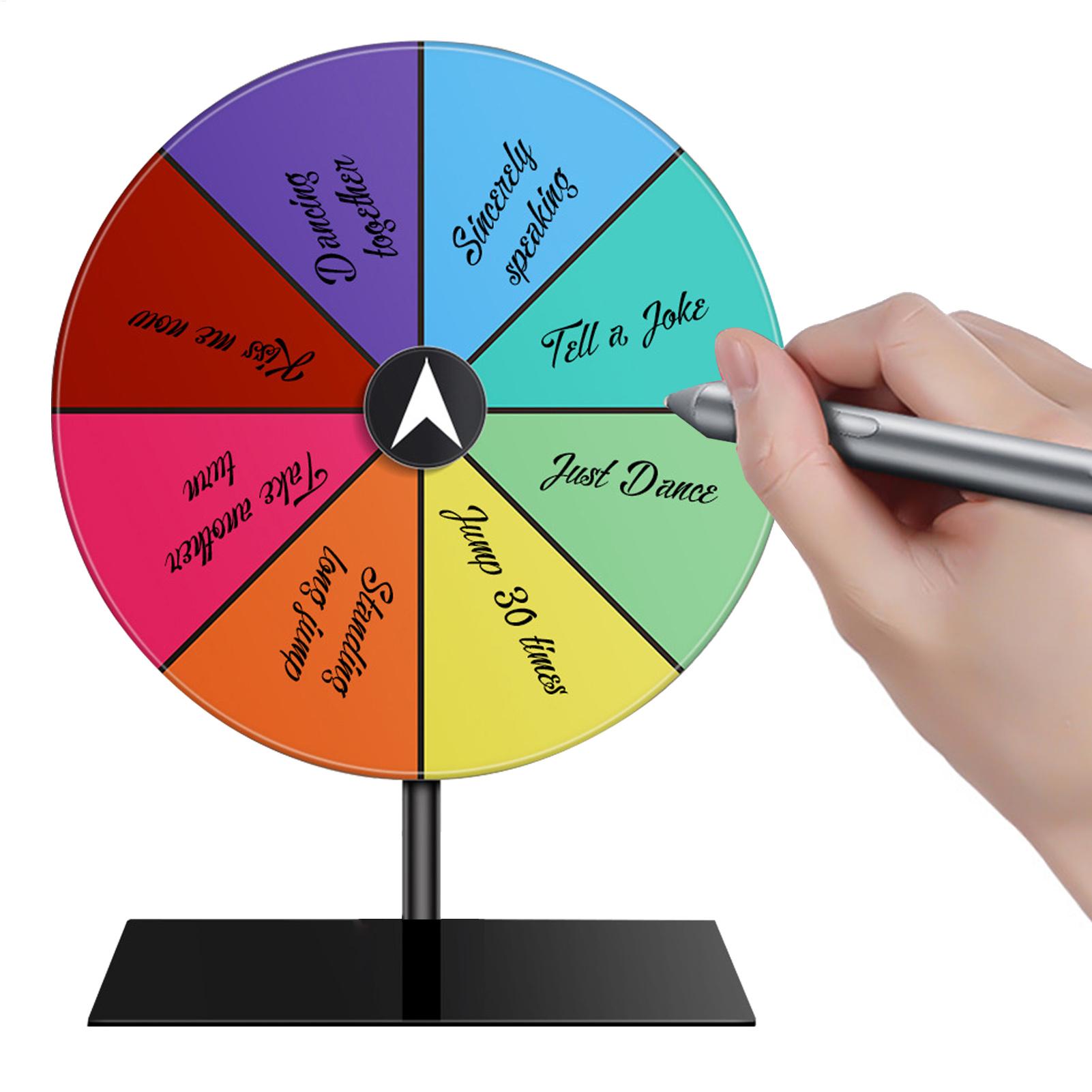 عجلة الجائزة عجلة دوارة للمسح  - مراجعة Party Games Spin The Wheel وسعره