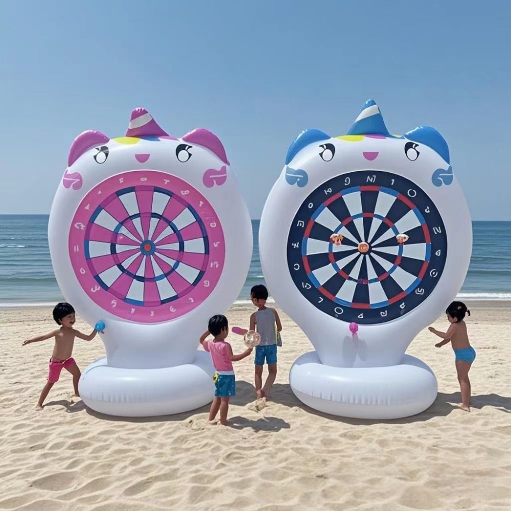 نفخ يونيكورن رمي لعبة الهدف لز - مراجعة Games Garden Party وسعره