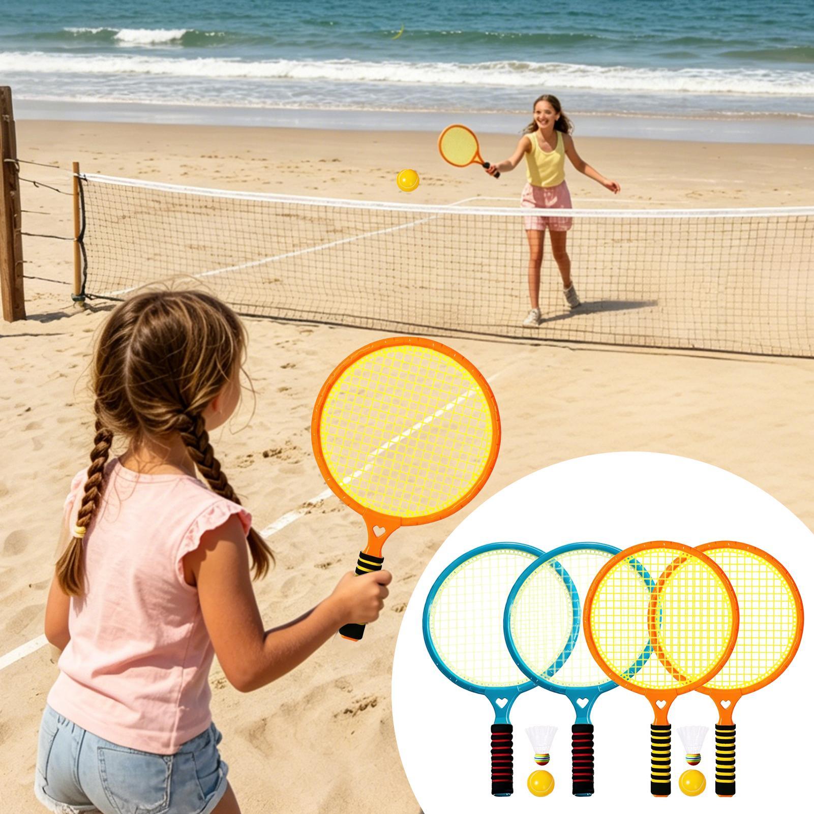 مضرب تنس الريشة للأطفال، مجموع - مراجعة Badminton Set Garden وسعره