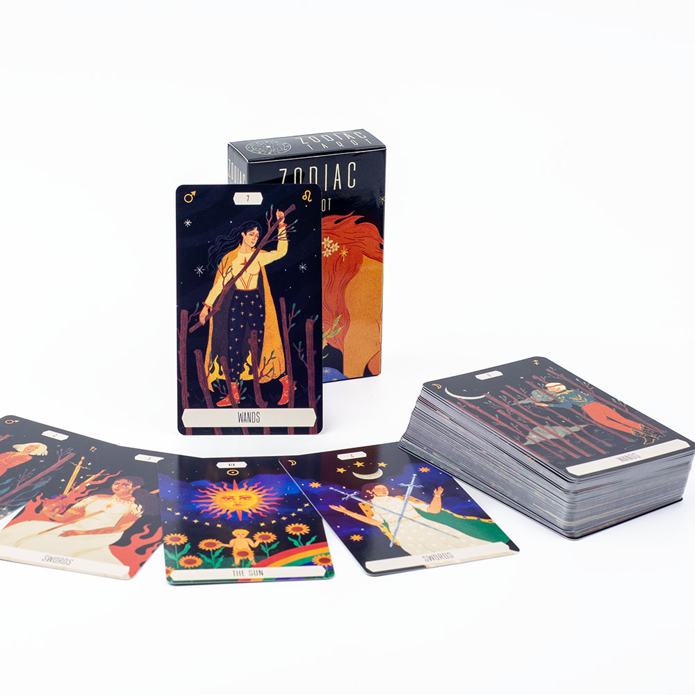 10.3*6 سنتيمتر زودياك بطاقات ا - مراجعة Zodiac Party Games وسعره